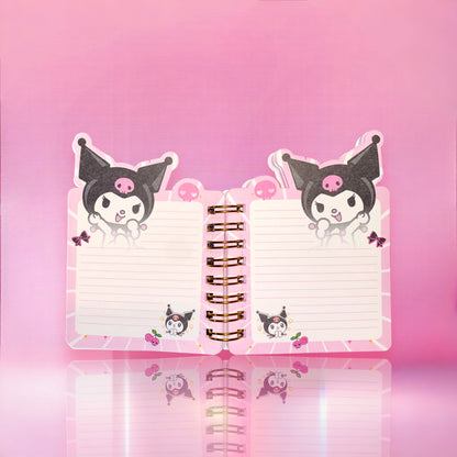 Carnet de notes Cute Kuromi - #GLITTERxRIN#